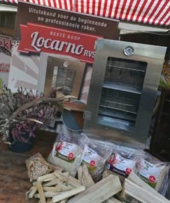 2-L Home & Garden XL Rookoven - RVS - 80x40x28 Cm - 3 Etages 29 2-L Home & Garden XL Rookoven - RVS - 80x40x28 Cm - 3 Etages -Merkloos Winkel 1009x1200