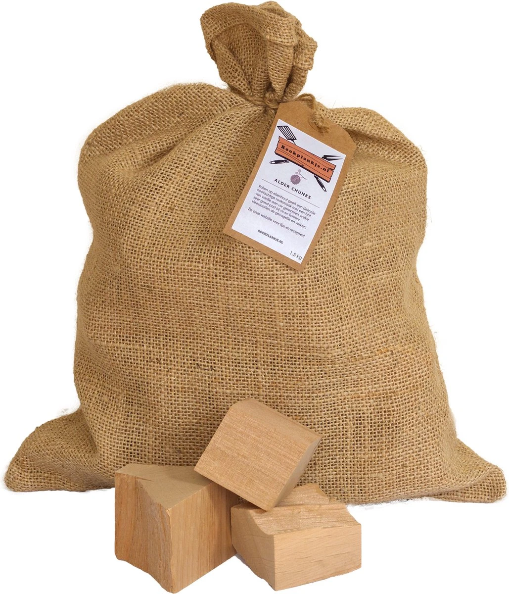 Chunks Assortiment XXL | BBQ | Rookhout | Kadopakket 5 Chunks Assortiment XXL | BBQ | Rookhout | Kadopakket - Afbeelding 3