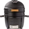 Patton Kamado 15" - Tafel Model - Keramische Barbecue - Premium Black - Medium - Compleet - Mat Zwart -Merkloos Winkel 1036x1200