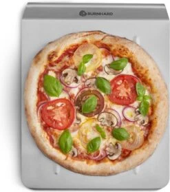 Burnhard Pizzasteen 38 X 30 X 1,5 Cm + Pizzaschep -Merkloos Winkel 1063x1200