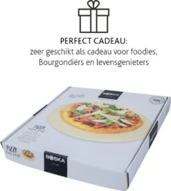 Boska Pizzasteen Deluxe - Voor Oven & BBQ - Knapperige Pizza's - Ø 29.5 Cm - BBQ Accessoires 22 Boska Pizzasteen Deluxe - Voor Oven & BBQ - Knapperige Pizza's - Ø 29.5 Cm - BBQ Accessoires -Merkloos Winkel 1069x1200