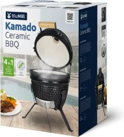 BluMill Kamado BBQ Egg - Kamado 13 Inch - Incl. Vlees Thermometer - Houtskoolbarbecues - Zwart - Ø 27cm 25 BluMill Kamado BBQ Egg - Kamado 13 Inch - Incl. Vlees Thermometer - Houtskoolbarbecues - Zwart - Ø 27cm -Merkloos Winkel 1090x1200 2
