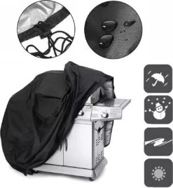 TammaT - BBQ Hoes - Waterdichte Beschermhoes - UV Bescherming - Maat L 170 X 61 X 117 Cm - Met Trekkoord -Merkloos Winkel 1107x1200