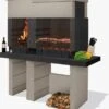 Sarom Fuoco - Betonnen Barbecue - San Pedro - Houtskool En Hout - 160 X 51.5 X 172,2 Cm -Merkloos Winkel 1116x1200 1