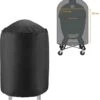 Luxe Waterdichte Ronde BBQ Hoes - 84 Cm X 77 Cm - Barbecue Beschermhoes - BBQ Accessoires - Geschikt Voor O.a. Kamado, Big Green Egg, Grill Guru, The Bastard, Patton, Weber -Merkloos Winkel 1152x1200 1