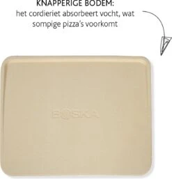 Boska Pizzasteen Deluxe Rechthoek - Voor De Oven - Knapperige Pizza's - 40x32 Cm - BBQ Accessoires -Merkloos Winkel 1155x1200 1