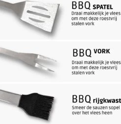 Bbq Accesoires – Bbq Gereedschap – Bbq Set – 22 Delig – RVS -Merkloos Winkel 1171x1200