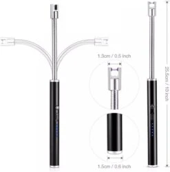 Merkloos BBQ Aansteker Oplaadbaar Met Usb Kabel - Elektrische Keuken Aansteker - Flexibele Aansteker - Zwart -Merkloos Winkel 1186x1200