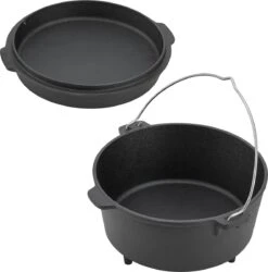 Dutch Oven Enkhuizen Met Deksel Gietijzer Zwart 4,2 L -Merkloos Winkel 1187x1200 3