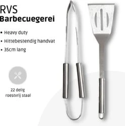 Bbq Accesoires – Bbq Gereedschap – Bbq Set – 22 Delig – RVS -Merkloos Winkel 1192x1200