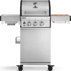 Burnhard Gas BBQ FRED JR. Deluxe - 2 Branders - Incl. Keramische Infraroodbrander & Afdekhoes - Deluxe -Merkloos Winkel 1192x1200 3