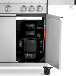 Burnhard Gas BBQ Big FRED Deluxe - 4 Branders - Incl. Keramische Infraroodbrander & Afdekhoes - Deluxe -Merkloos Winkel 1193x1200 4