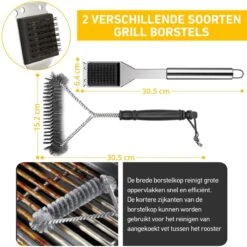 Saveur Royal® 35-delige Barbecue Gereedschapset In Roestvrij Staal - BBQ Grill Set Met Draagtas - Barbecuegerei-sets - Barbecue Accessoires Gereedschap - 35-delig 19 Saveur Royal® 35-delige Barbecue Gereedschapset In Roestvrij Staal - BBQ Grill Set Met Draagtas - Barbecuegerei-sets - Barbecue Accessoires Gereedschap - 35-delig -Merkloos Winkel 1198x1200 2