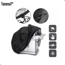 TammaT - BBQ Hoes - Waterdichte Beschermhoes - UV Bescherming - Maat L 170 X 61 X 117 Cm - Met Trekkoord -Merkloos Winkel 1198x1200 3