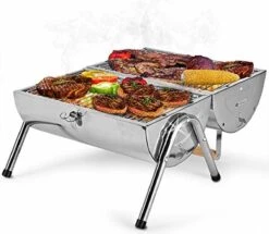 BBQ Collection Houtskoolbarbecue - Cilinder - Chroom 22 BBQ Collection Houtskoolbarbecue - Cilinder - Chroom -Merkloos Winkel 1200x1046