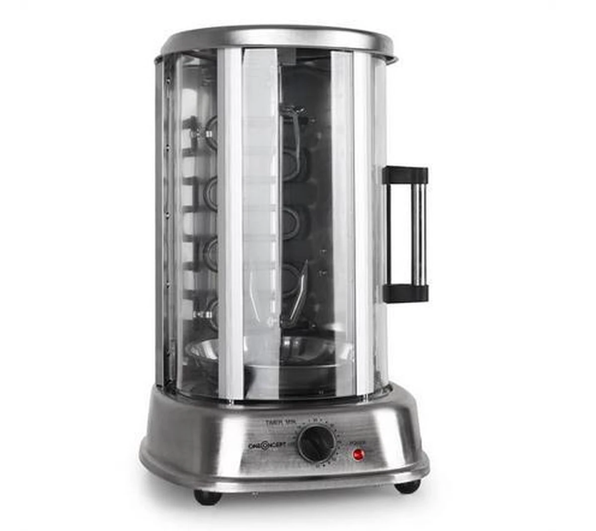 OneConcept Kebab Master Pro Grill Tafelblad Electrisch Roestvrijstaal 5 OneConcept Kebab Master Pro Grill Tafelblad Electrisch Roestvrijstaal - Afbeelding 3