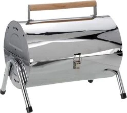 BBQ Collection Houtskoolbarbecue - Cilinder - Chroom 21 BBQ Collection Houtskoolbarbecue - Cilinder - Chroom -Merkloos Winkel 1200x1072
