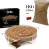 GrillX Cold Smoke Generator Met 1KG Kersen Rookmot - 6 Liter - Smokerbox - RVS Rookbox - Rookgenerator - Koud Roken - BBQ Accesoires 2 GrillX Cold Smoke Generator Met 1KG Kersen Rookmot - 6 Liter - Smokerbox - RVS Rookbox - Rookgenerator - Koud Roken - BBQ Accesoires -Merkloos Winkel 1200x1077