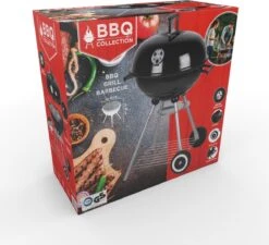 BBQ Collection Houtskoolbarbecue - Kogelbarbecue 45 X 60 Centimeter - Ronde Barbecue - Barbecue Op Wielen - Zwart - Metaal -Merkloos Winkel 1200x1091