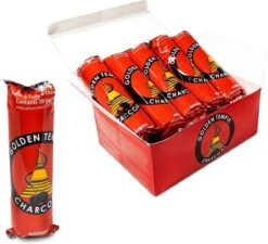 Houtskool Tabletten - Golden Temple - 3.3cm - 100 Stuks 8 Houtskool Tabletten - Golden Temple - 3.3cm - 100 Stuks -Merkloos Winkel 1200x1095