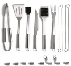 Bbq Accesoires – Bbq Gereedschap – Bbq Set – 22 Delig – RVS -Merkloos Winkel 1200x1120 1