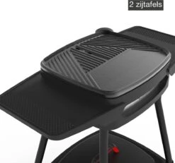 Barbecook Alexia - Elektrische Bbq - Afneembare Grill - Zijtafels - Wielen - 84x55x97cm -Merkloos Winkel 1200x1121