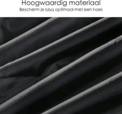 BBQ Beschermhoes - Voor Kamado - Universeel - Tot 23 Inch - Zwart -Merkloos Winkel 1200x1129 1