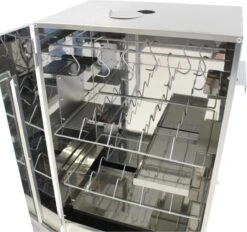 Kynast Exklusiv - Rookoven - Met 3 Etages - Metaal - Grijs -Merkloos Winkel 1200x1129 3