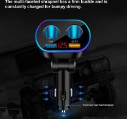 Auto Sigarettenaansteker Splitter - Losse Oplader - USB 2.0 A/USB 3.0 A 2 Poorten - Zwart - Snellader - Splitter - Auto Lader USB 16 Auto Sigarettenaansteker Splitter - Losse Oplader - USB 2.0 A/USB 3.0 A 2 Poorten - Zwart - Snellader - Splitter - Auto Lader USB -Merkloos Winkel 1200x1132