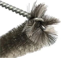 Duurzame RVS BBQ Borstel | BBQ Reiniger | Barbecue Borstel | BBQ Brush | BBQ Schoonmaakborstel | BBQ | Reinigingsborstel | Rooster Reiniger | Staalborstel | Extra Sterk | New Age Devi -Merkloos Winkel 1200x1137