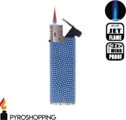 Pyroshopping Diamond Lighters – Set Van 5 Stuks – Navulbare Stormaanstekers - Windproof Gasaanstekers -Merkloos Winkel 1200x1142