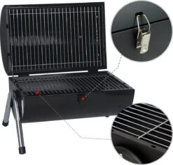 MaxxGarden BBQ - Houtskool Barbecue - Smoker Barbecue - Grilloppervlak (LxB) 38 X 52 Cm - Met Dubbel Grill Vlak - Zwart 14 MaxxGarden BBQ - Houtskool Barbecue - Smoker Barbecue - Grilloppervlak (LxB) 38 X 52 Cm - Met Dubbel Grill Vlak - Zwart -Merkloos Winkel 1200x1148 3