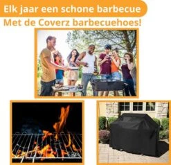 Waterdichte BBQ Hoes -Premium 150x100x125 CM Barbecue Beschermhoes - Cover -Merkloos Winkel 1200x1156