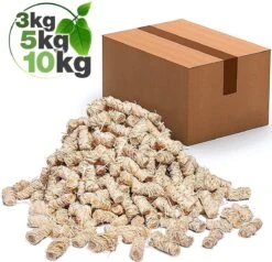 Sens Design Aanmaakblokjes - Aanmaakkrullen - Houtwol - 10kg/670 Stuks