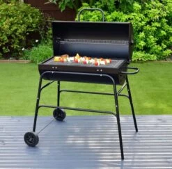 BBQ XL Houtskoolbarbecue - Cilindervorm - Grilloppervlak (LxB) 71 X 35 Cm - Zwart 18 BBQ XL Houtskoolbarbecue - Cilindervorm - Grilloppervlak (LxB) 71 X 35 Cm - Zwart -Merkloos Winkel 1200x1182 1