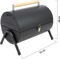 MaxxGarden BBQ - Houtskool Barbecue - Smoker Barbecue - Grilloppervlak (LxB) 38 X 52 Cm - Met Dubbel Grill Vlak - Zwart 16 MaxxGarden BBQ - Houtskool Barbecue - Smoker Barbecue - Grilloppervlak (LxB) 38 X 52 Cm - Met Dubbel Grill Vlak - Zwart -Merkloos Winkel 1200x1182 2