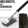 Gohh BBQ Borstel Met Schraper - Schoonmaakborstel - Barbecue Krabber Met Handige Bewaarzak 2 In 1 2 Gohh BBQ Borstel Met Schraper - Schoonmaakborstel - Barbecue Krabber Met Handige Bewaarzak 2 In 1 -Merkloos Winkel 1200x1186 1