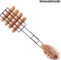 Innovagoods BARBECUEGRIL VOOR WORSTJES SOSKET - Bbq Accesoires - Bbq Accesoires Rooster -Merkloos Winkel 1200x1188 2