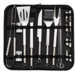 Bbq Accesoires – Bbq Gereedschap – Bbq Set – 22 Delig – RVS -Merkloos Winkel 1200x1189