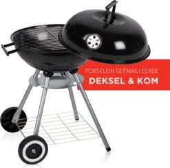 BBQ Collection Houtskoolbarbecue - Kogelbarbecue 45 X 60 Centimeter - Ronde Barbecue - Barbecue Op Wielen - Zwart - Metaal -Merkloos Winkel 1200x1191 6