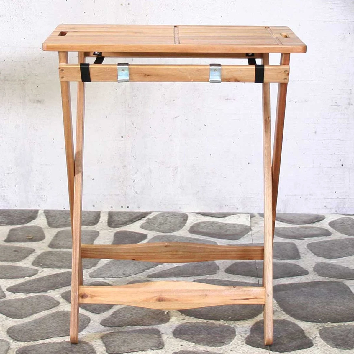 SenS-Line Inklapbare BBQ Bijzettafel - Acacia 10 SenS-Line Inklapbare BBQ Bijzettafel - Acacia - Afbeelding 8