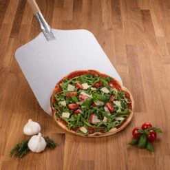 Blumtal Professionele Pizzaschep - 30,5 X 30,5 Cm - Houten Grip 85 Cm -Merkloos Winkel 1200x1200 100
