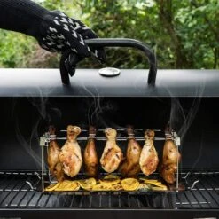 GrillX Kippenvleugelhouder - Kiphouder Voor BBQ & Oven - RVS - BBQ Accesoires -Merkloos Winkel 1200x1200 110