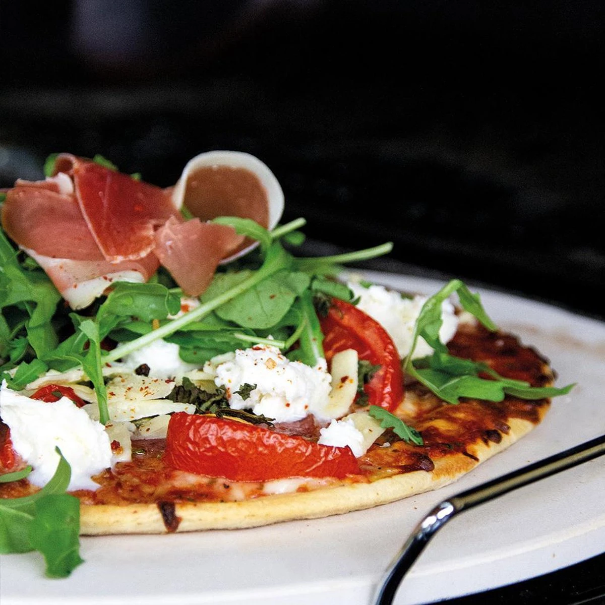 Pizzasteen BBQ & Oven | Pizzaplaat Voor De Lekkerste Bereiding Van Een Pizza Op Jouw Barbecue Of In De Oven | Pizza Stone Rond | Medium (33 Cm) 4 Pizzasteen BBQ & Oven | Pizzaplaat Voor De Lekkerste Bereiding Van Een Pizza Op Jouw Barbecue Of In De Oven | Pizza Stone Rond | Medium (33 Cm) - Afbeelding 2