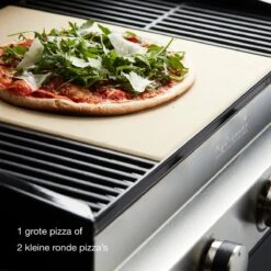 Barbecook BBQ Pizzaplaat - Pizzasteen - Voor Barbecue - Rechthoekig - 43 X 35 Cm -Merkloos Winkel 1200x1200 144