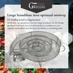 Grillig - Koud Rookgenerator - Cold Smoke Generator - Voor Het Koud Roken Van Vlees - Vis - Kaas - Noten -Merkloos Winkel 1200x1200 2