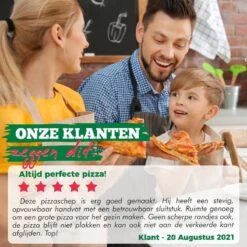 Ecowize Pizzaschep Voor BBQ En Oven - Aluminium Pizzaspatel Vierkant 30cm Met Inklapbaar Handvat - Met Extra Professionele Pizzasnijder -Merkloos Winkel 1200x1200 217