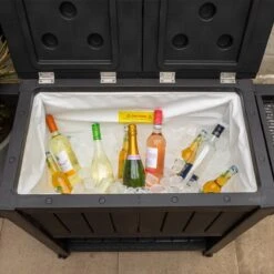 BluMill BBQ Tafel - Inclusief Koelvak 80 Liter - Op Wieltjes - Met Flessenopener - 102 X 46 X 86,5 Cm -Merkloos Winkel 1200x1200 32