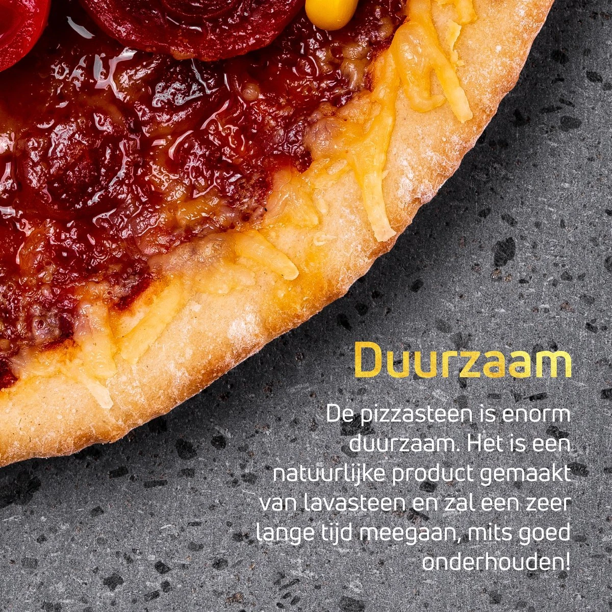 Pizzasteen BBQ Oven - Lava Van Vulkaan Etna - Barbecue Accesoires - Made In Italy - Broodbaksteen - 30x38x1.1 - VDN 9 Pizzasteen BBQ Oven - Lava Van Vulkaan Etna - Barbecue Accesoires - Made In Italy - Broodbaksteen - 30x38x1.1 - VDN - Afbeelding 7