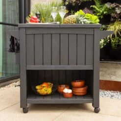 BluMill BBQ Tafel - Inclusief Koelvak 80 Liter - Op Wieltjes - Met Flessenopener - 102 X 46 X 86,5 Cm -Merkloos Winkel 1200x1200 35